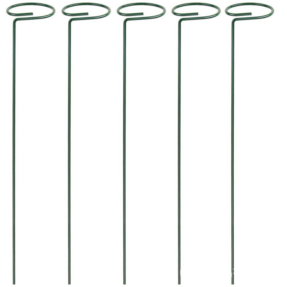 Home Flower Bonsai Pile Single Stem Garden Tool Plant Support Stake Support Ring Stand