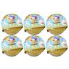 Riesiges Squishy Knödel Brötchen Spielzeug, Langsam aufsteigender Glitzer Knödel Stressball Stressabbau Fidget Spielzeug für Zuhause Büro Reisen Spielzeug