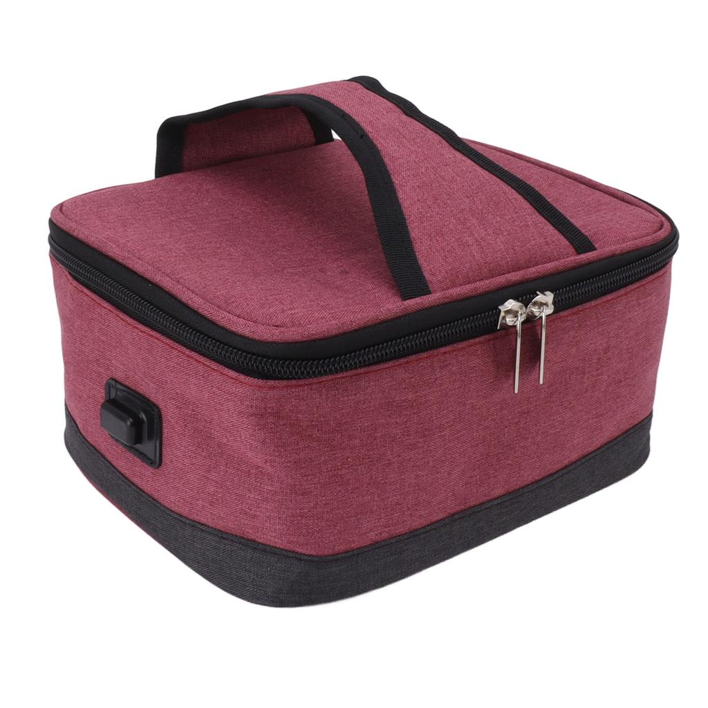 Portable Electric Lunch Box Food Heater USB Constant Heating Insulation Bag Heated Lunch Box Bag