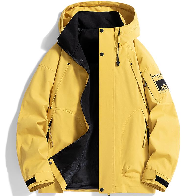 Men's Trendy Hooded Windproof Jacket - New 2026 Spring/Summer/Autumn Collection