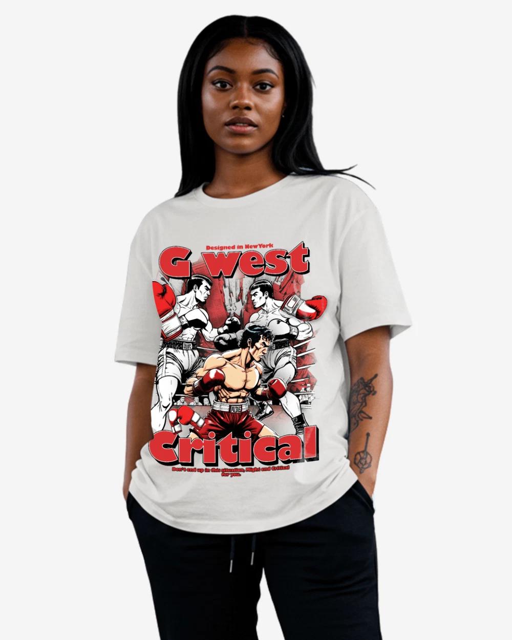 G West Oversized Critical T-Shirt - WOMEN 3XL