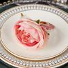 Zinc Zinc Alloy Electroplated Western-style Napkin Buckle Elegant Forest Style Napkin Ring  Valentine's Day