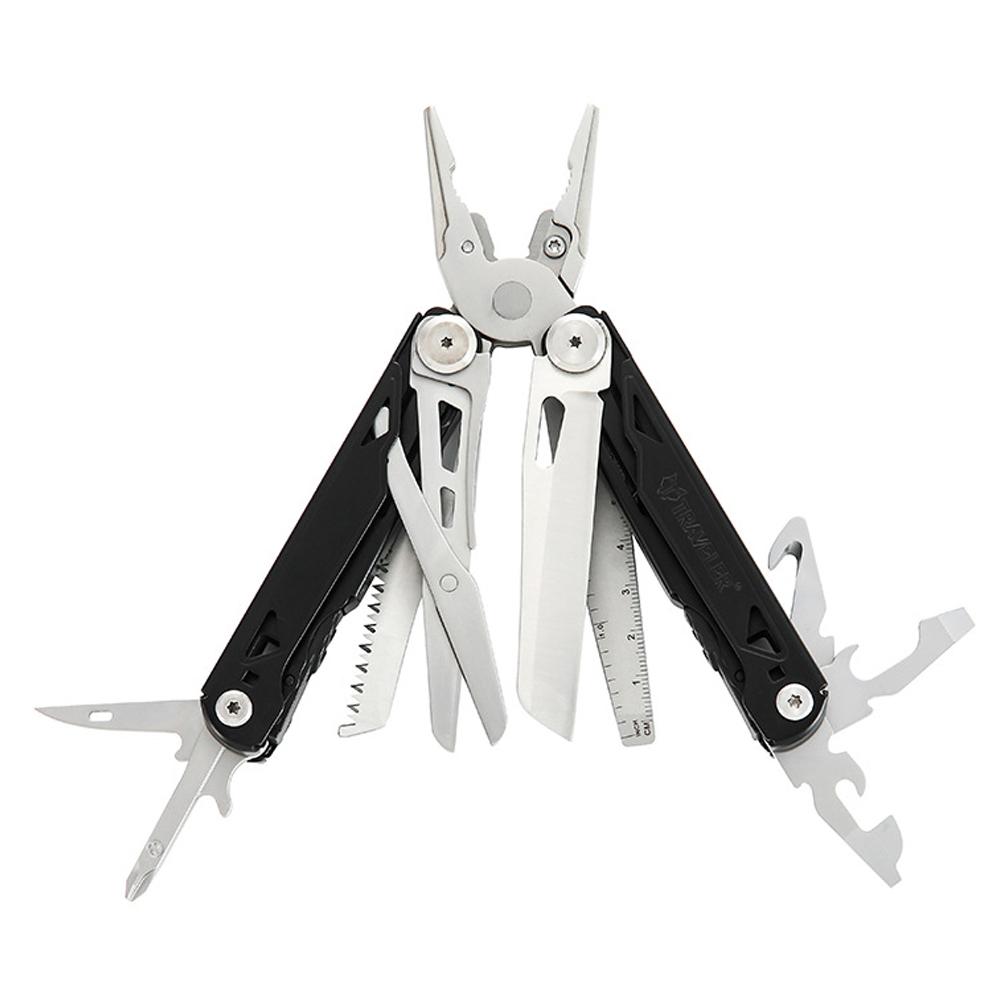 

Ручной инструмент Многофункциональный инструмент Плоскогубцы Промышленный электрический ручной инструмент Многофункциональный зажим Комбинированный складной нож для выживания на открытом воздухе чёрный