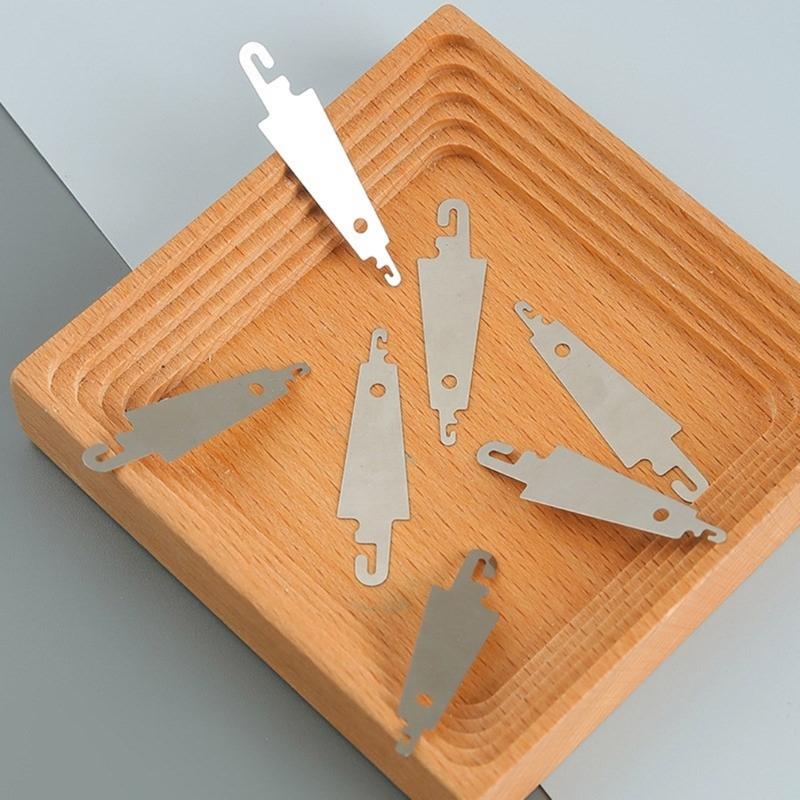 100 Pcs Needle Threader Stainless Steel Needle Threader Sewing Supplies Hand Sewing Needle Threader Tool for Craft