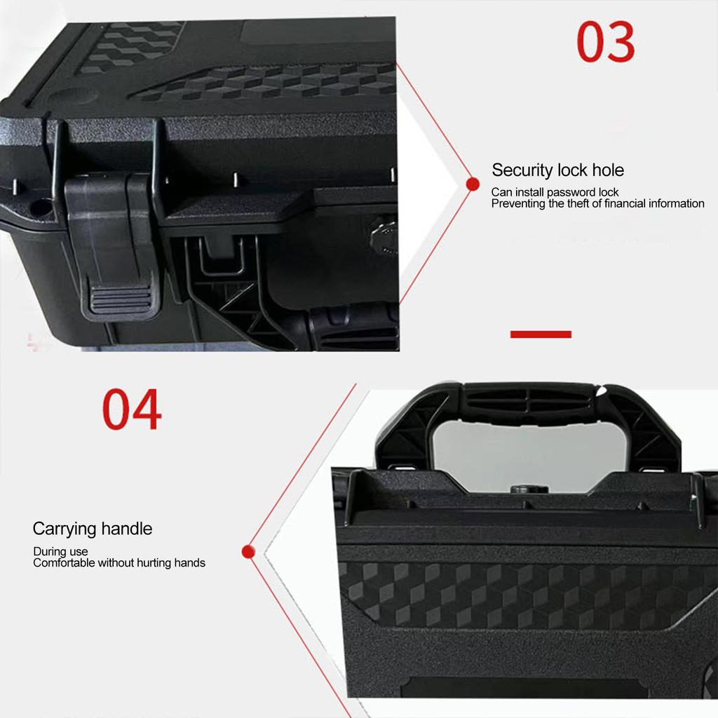 Angle Grinder Plastic Case Tool Box Portable Grinding Machine Case for Lithium Battery Angle Grinder Storage and Carrying