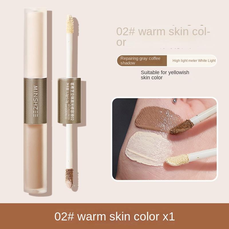 

Liquid Finishing Stick Nose Shadow Shadow Stereo Finisher Хайлайтер Хайлайтер 02#Warm Skin Tone