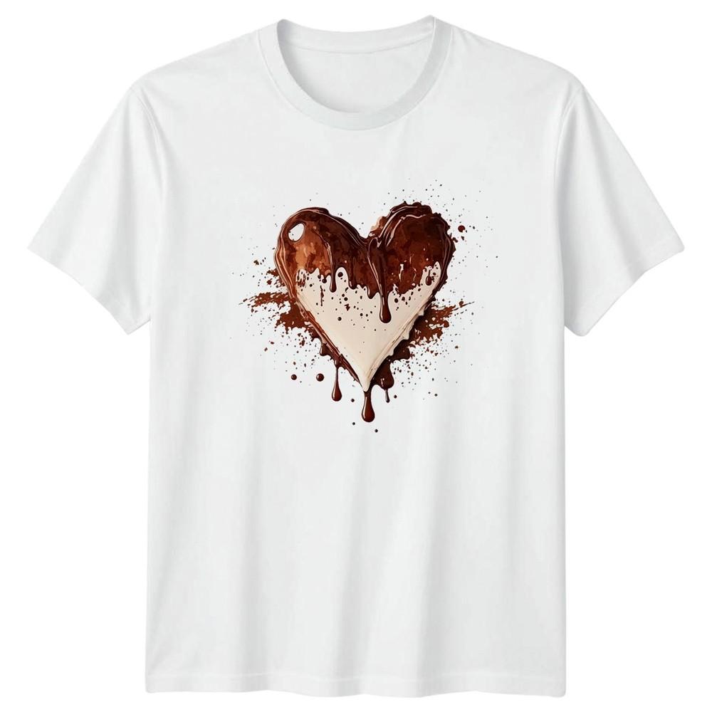 My Heart Is Made Of Chocolate TShirt Chocolate Dessert S