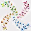 12 X 3D Luminous Butterfly Wall Stickers Home Decor Sticker Kids Bedroom