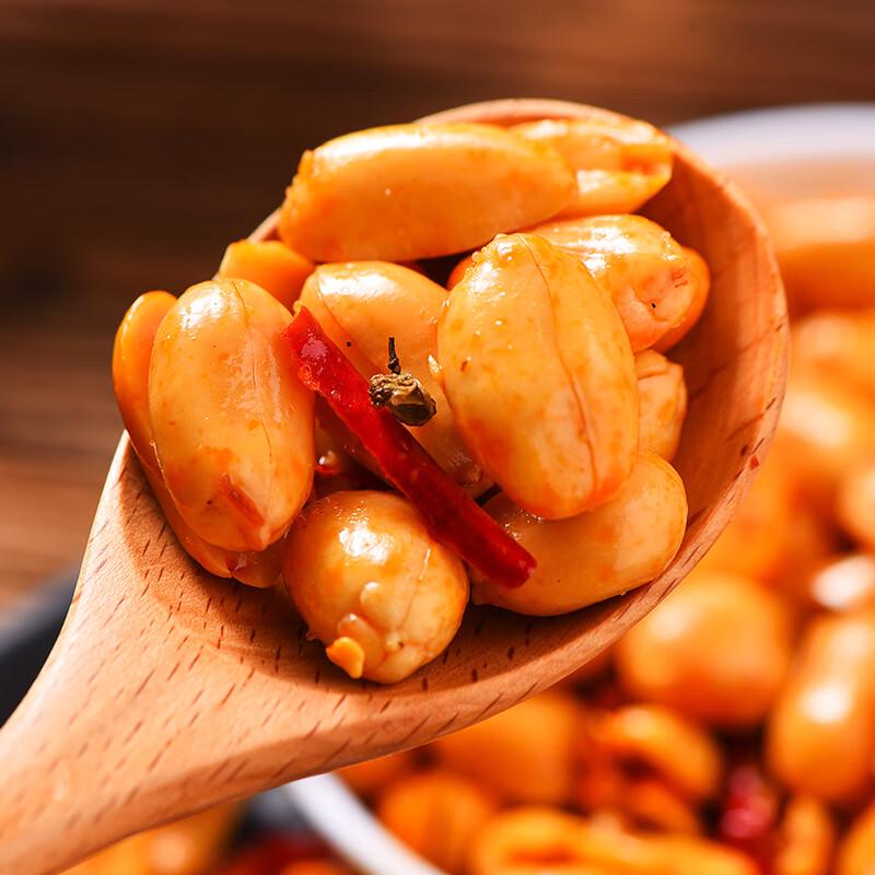 Han Dou Xiong Spicy Peanuts 500g Bag