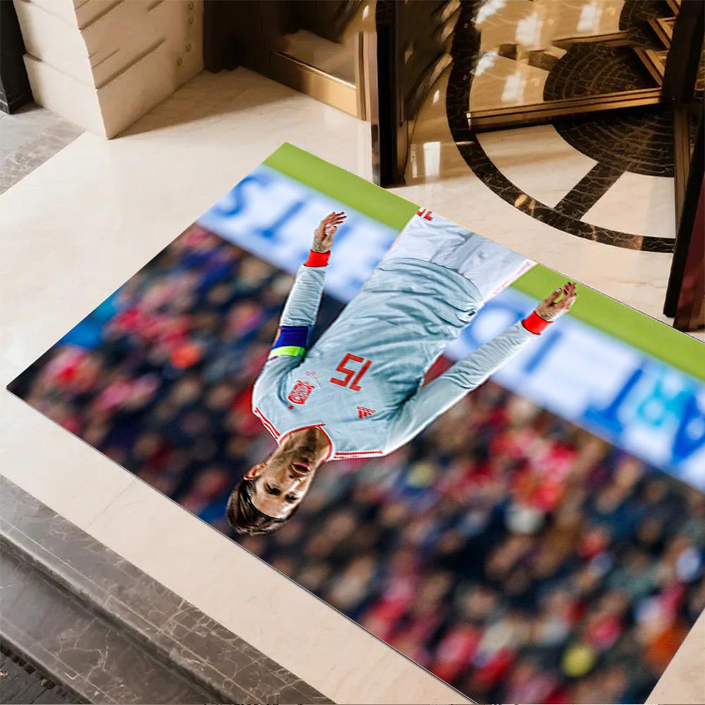 David De Gea Celebration Floor Mat Perfect for Entryway Study room Game Room Dining Room Anti-slip Rug Anime Office Decor Best for Christmas