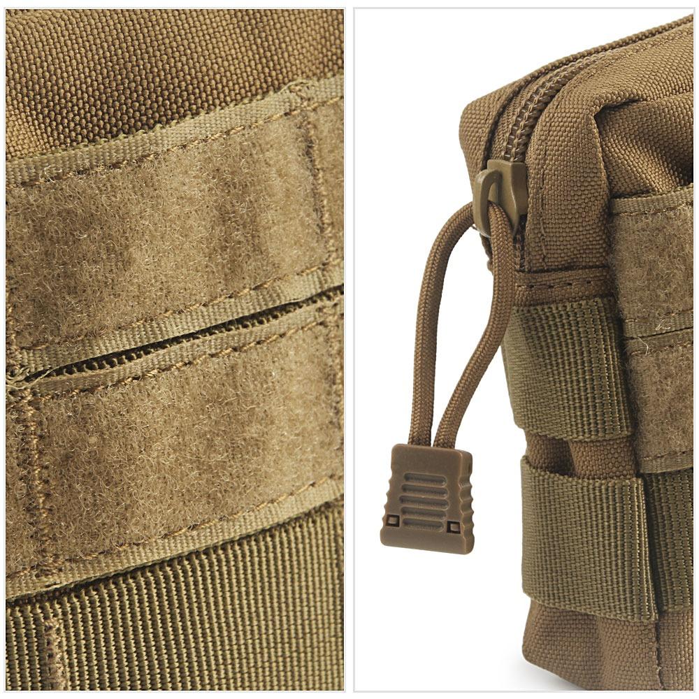 Mountain Climbing Multifunctional Hiking Waist Bag Dump Drop Pouch Outdoor Storage Bag Phone Pouch