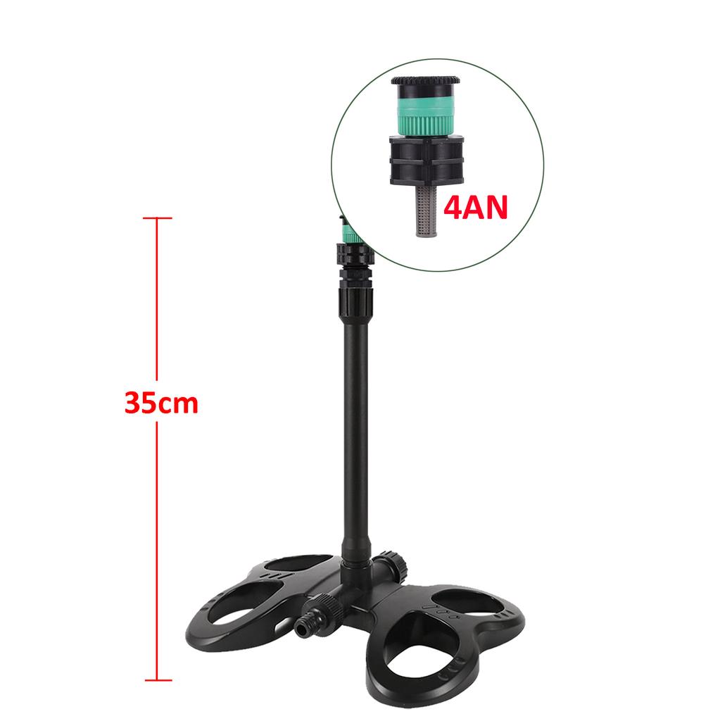 Scattering Sprinkler with Bracket 0~360° Adjustable Pop-up Sprinklers Replacement Nozzle Lawn Flower Vegetable Watering Sprayer