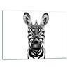 Szklana Płyta Deska Do Krojenia 52X40 Zebra Biała