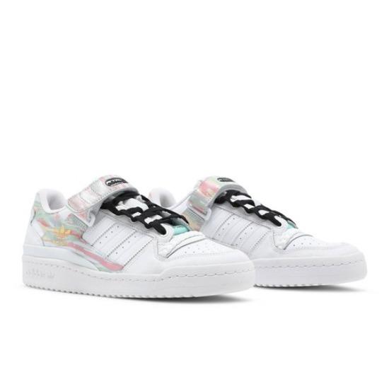 Adidas Forum Low 'I Love Dance - Frozen Green Pink' FY5119 Women's Shoes