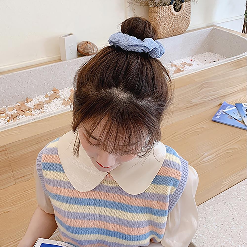 3/5pcs Yellow Green Collection Rubber Band Colorful Cute Elastic Headwear Fashion Women Girls Hair Bands Holder Hair Accessories