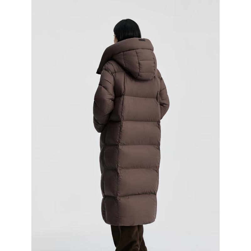 Bingjie Women's Long Hooded Down Jacket J5400DO91