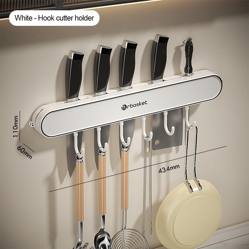 

Полка для хранения на кухне, настенная, неперфорированная, на присоске, многофункциональная полка для хранения вещей дома M&1-tier