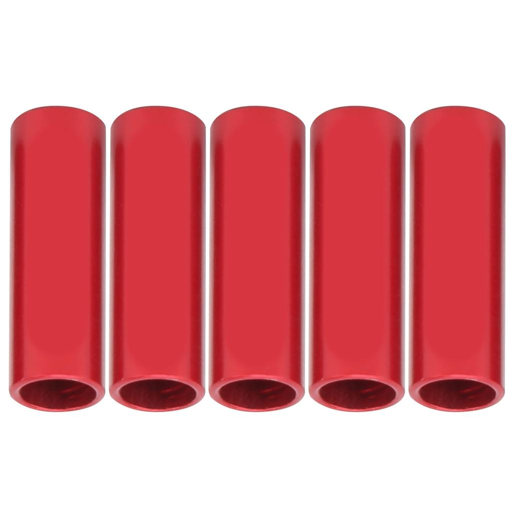 DUUTI 5pcs 4mm   Cable End   Aluminum Alloy Brake Shifter Cable Tips Crimps Ferrules