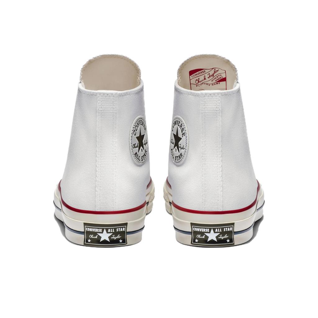Converse Chuck 70 Hi Ivory Unisex Sneakers White Red 162056C