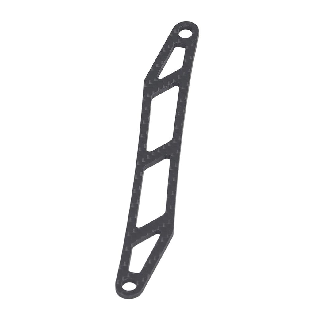 RC Battery Mount Plate Black Battery Bracket Carbon Fiber Easy Installation RC Car Parts for TAMIYA TT02 TT02B 1/10
