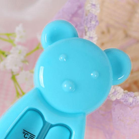 Çizgi Film Ayı Şekli Bebek Duşu Banyo Suyu Termometresi Sıcaklık Test Aracı