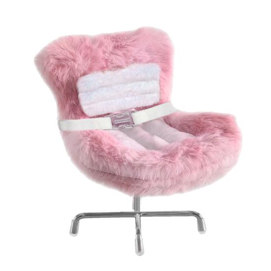 

Автокресло с ремнем безопасности Плюшевое кресло-кукла Диван Многофункциональный розовый