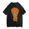 Funny Chicken Hamster T Shirt Unisex Women Clothes Fashion Harajuku Hip Hop Streetwear Summer Cotton Short Sleeve Cute Tops