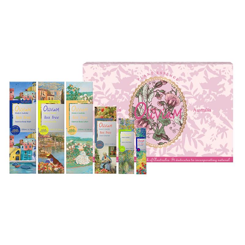 OLIVIAM Flower Sweetness 6-Piece Bath & Body Gift Set
