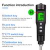 0.00-10.00 MS/cm -30°C-80.0°C LCD EC TEMP 2 In 1 Soil Tester Soil Detector Analyzer for Potted Plants Flower Gardening Farming