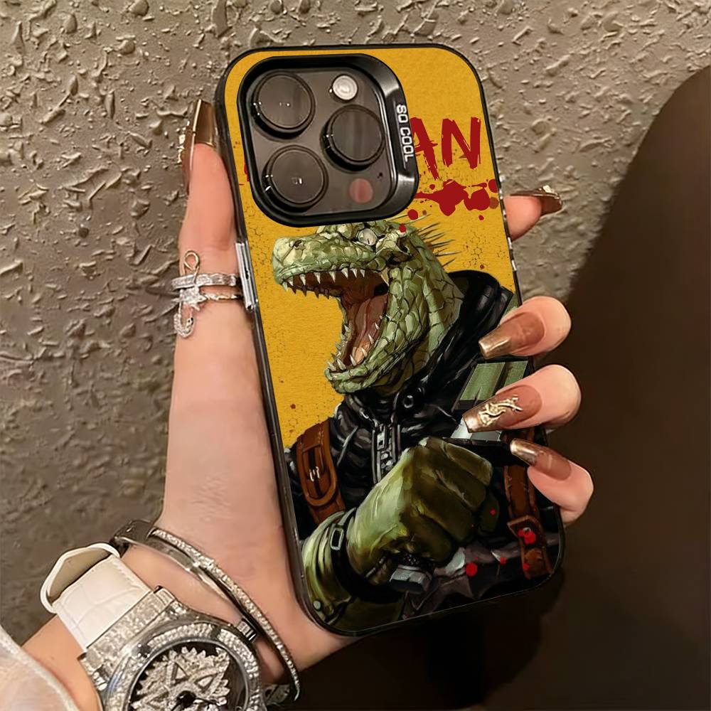 Dorohedoro  Phone Case For iPhone 17,16,15,14,13,12,11 Plus,Pro Max,XS,Colorful Silver Black Cover