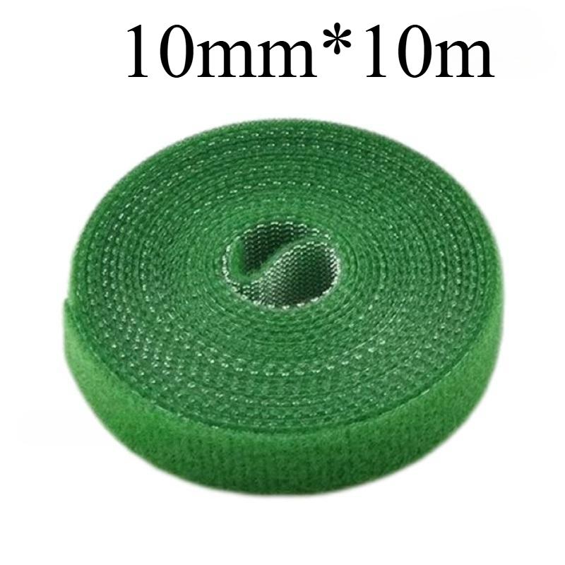 

1Roll Plant Climbing Vine Binding Velcro, Green Plant Gardening Self-Adhesive Zip Ties, Tied Flower Fixing Artifact Zip Ties 1 Roll зелений