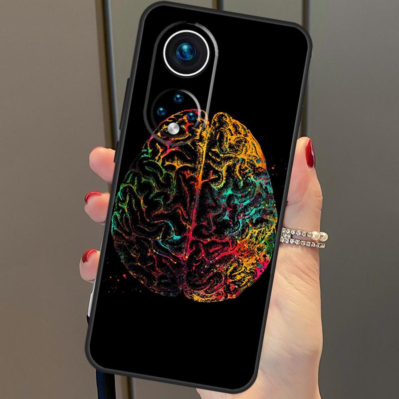 Human Heart Brain Lungs Case For Honor Magic 6 Pro 5 Lite 50 70 90 X6 X7 X8 X9 Honor X6a X7a X8a X9a X8b X9b Cover