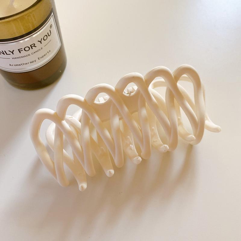 

Plastic Highquality Hair Claw Clip With Elegant Colors For Beautiful Styling Hair StyleA