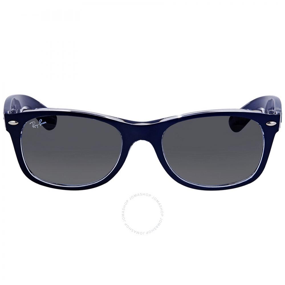 

Ray Ban New Wayfarer Color Mix Grey Gradient Unisex Sunglasses RB2132 605371 52