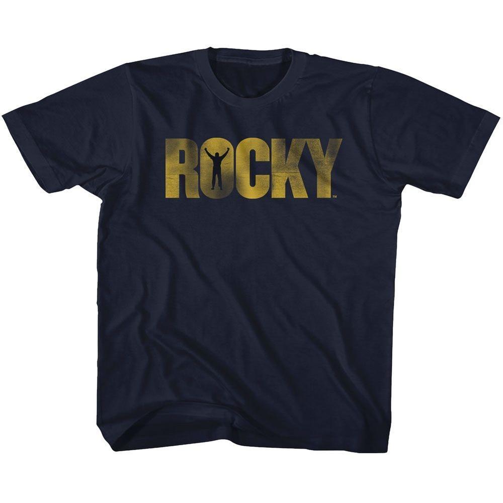 Kids Rocky Logo Movie Shirt XXL