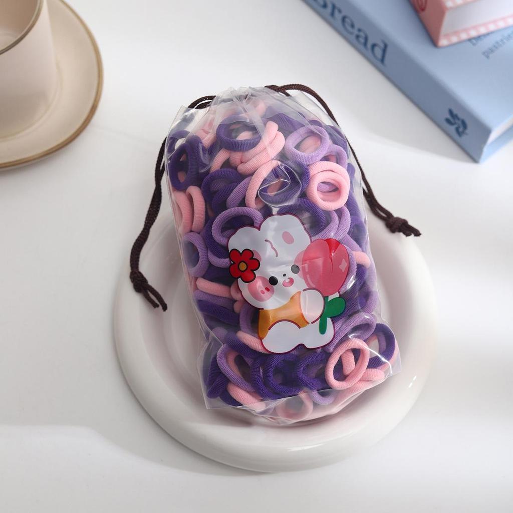 Small 2023 Baby Hair Ring: Cute Rubber Band Hair Accessories for Girls