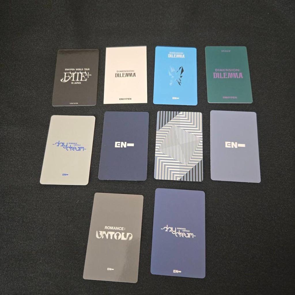 [USED] Enhypen Sung Hoon trading card