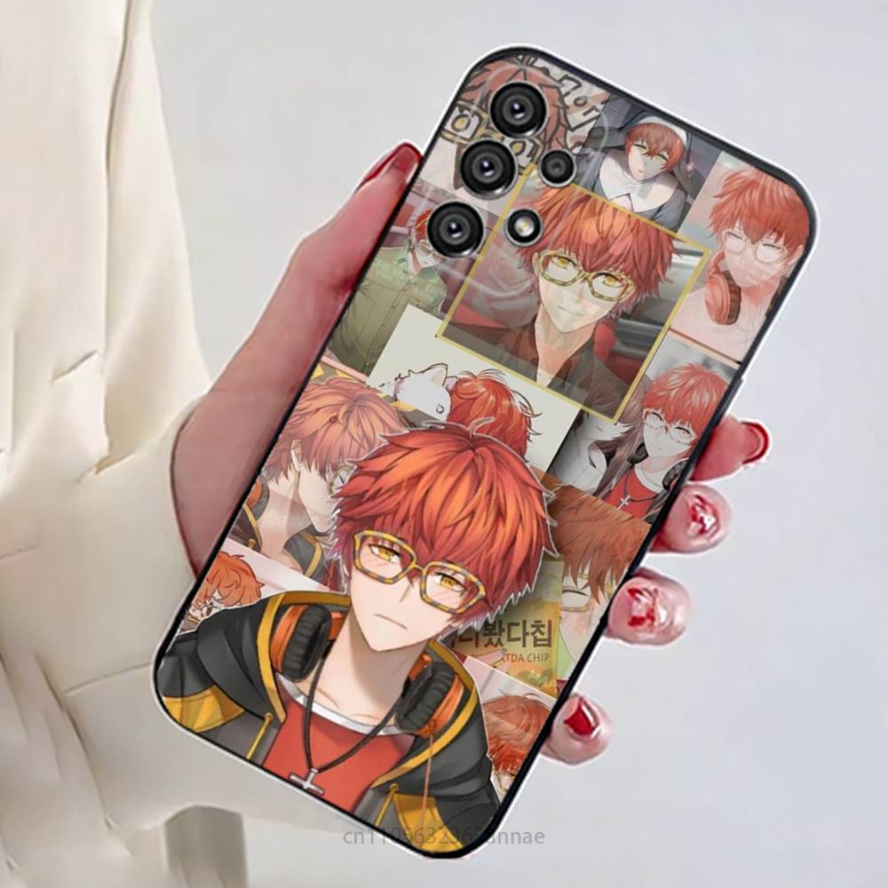 Anime Mystic Messenger Game 707 Phone Case For Samsung Galaxy A54,34,24,73,53,52,52S,04S,04E,A72 Cover