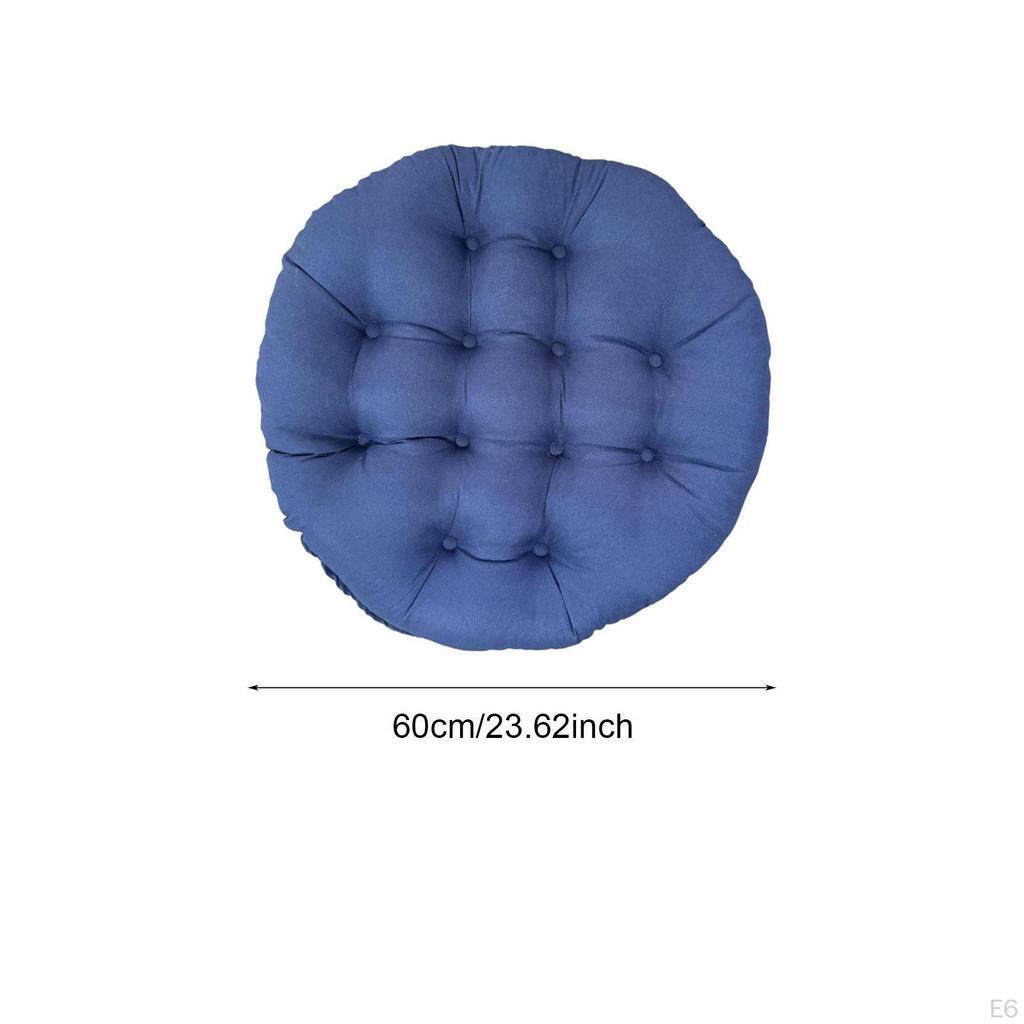 24 Inch X Patio Seat Cushion, Chair Pad, Washable, Round, Removable, Waterproof, Outdoor