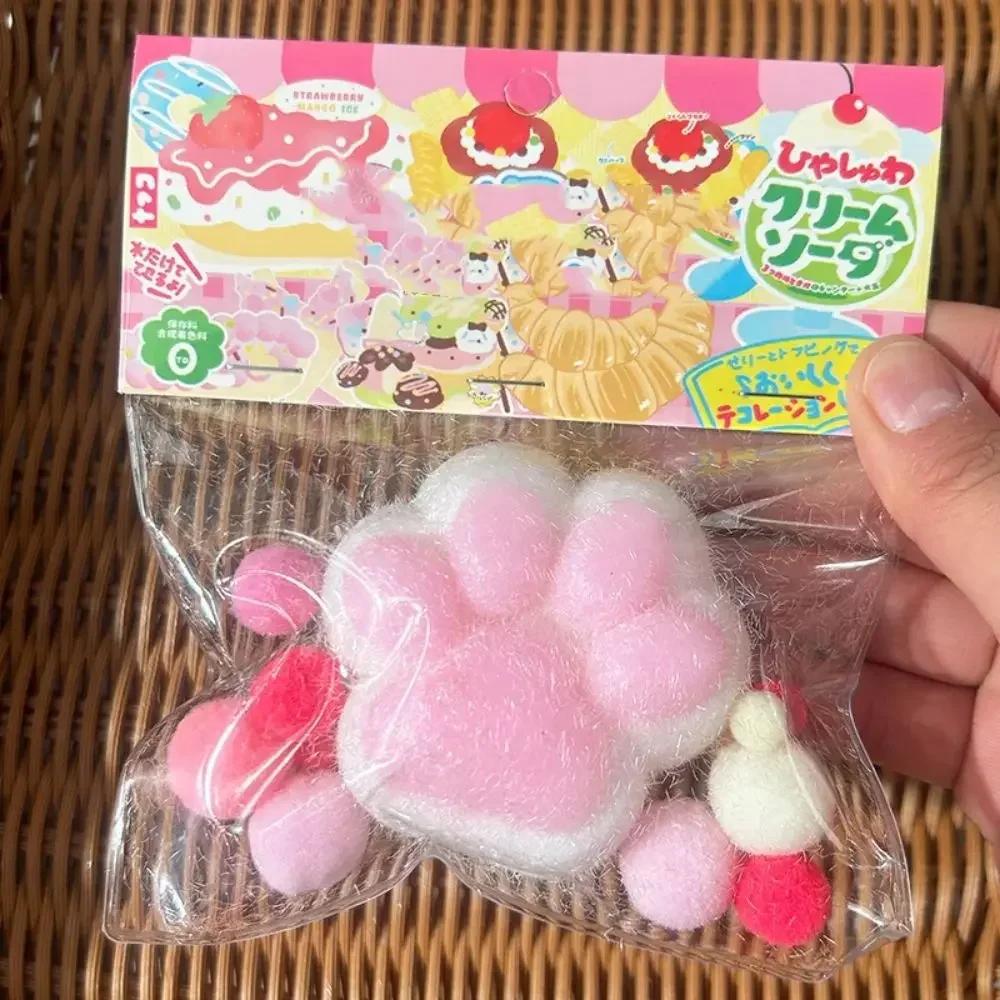 Mochi Taba Squishy NEW Fidget Toy Anti-stress Mini Kawaii Cat Paw TPR Small Cat Paw Cute Pink Cat Foot Pinch Decompression Toy
