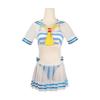 Zero To One Rem Sailor Suit Swimsuit Cosplay Set