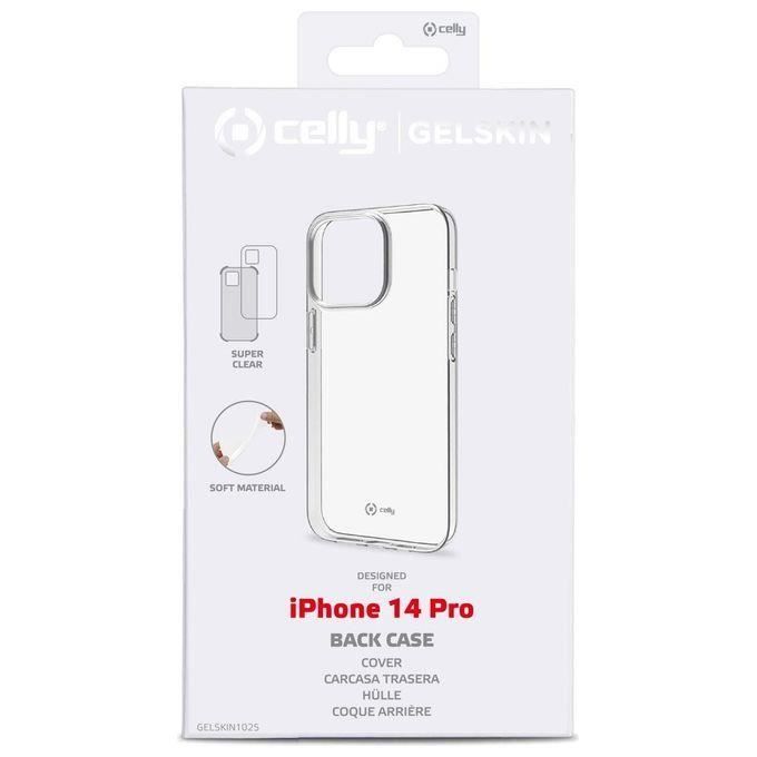 Celly coque iph14 pro transparent