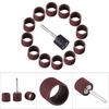 Sanding Sandpaper Bands Sleeves Mandrel Woodworking Craft Polishing Kit (#80)