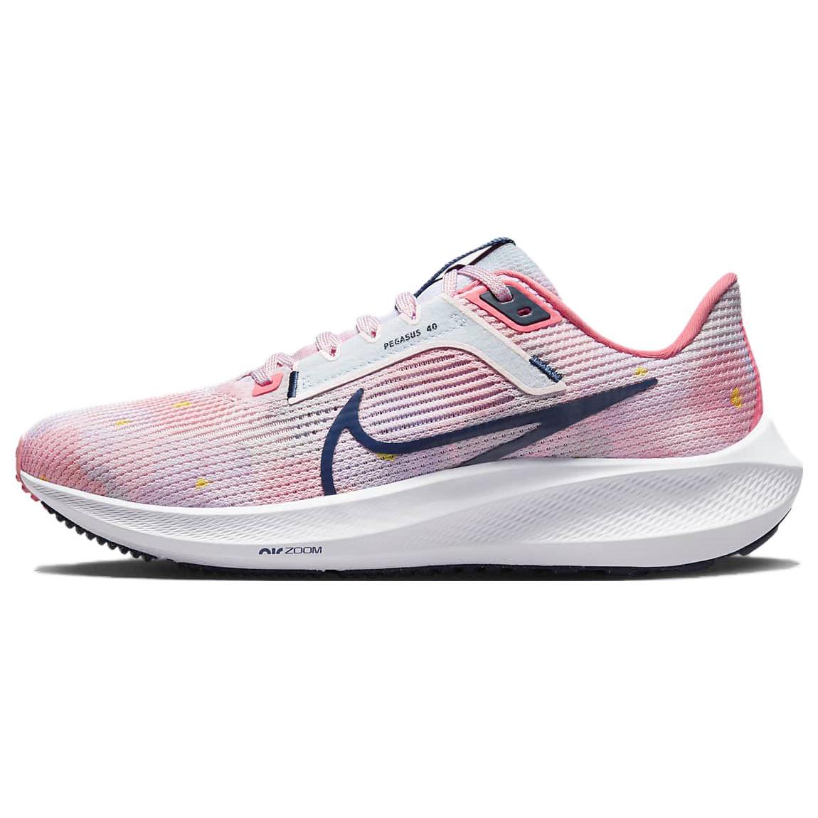 

New Nike Pegasus 40 Premium Floral Watercolor Pearl Pink Women s DV7890-600 35.5