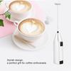 Handheld Milk Frother Electric Foam Maker for Coffee Lattes Eggs Drink Mixer(Silver)