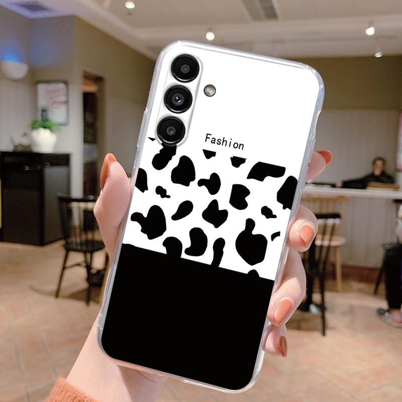 For Samsung A15 5G Case 6.5 Inch Face Cover Soft Silicone Clear TPU Phone Case For Samsung Galaxy A56 A16 A26 A36 Fundas Bumper