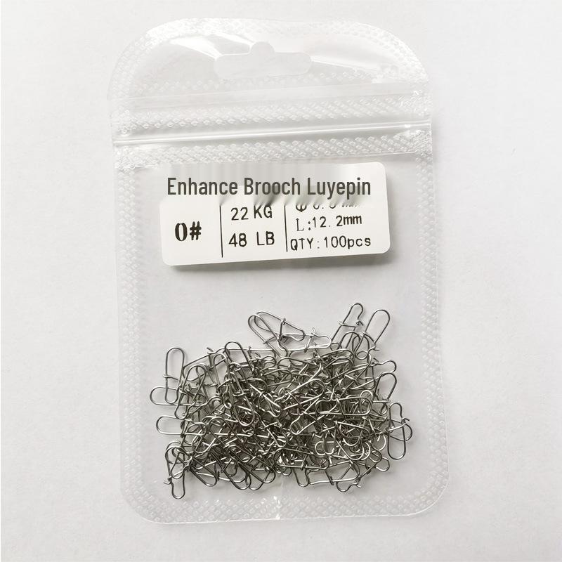 Stainless Steel Fishing Lure Enhanced Pin Eight-Ring Connector