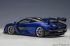 AUTOart McLaren Senna Metallic Blue Finished Product 76079 1/18