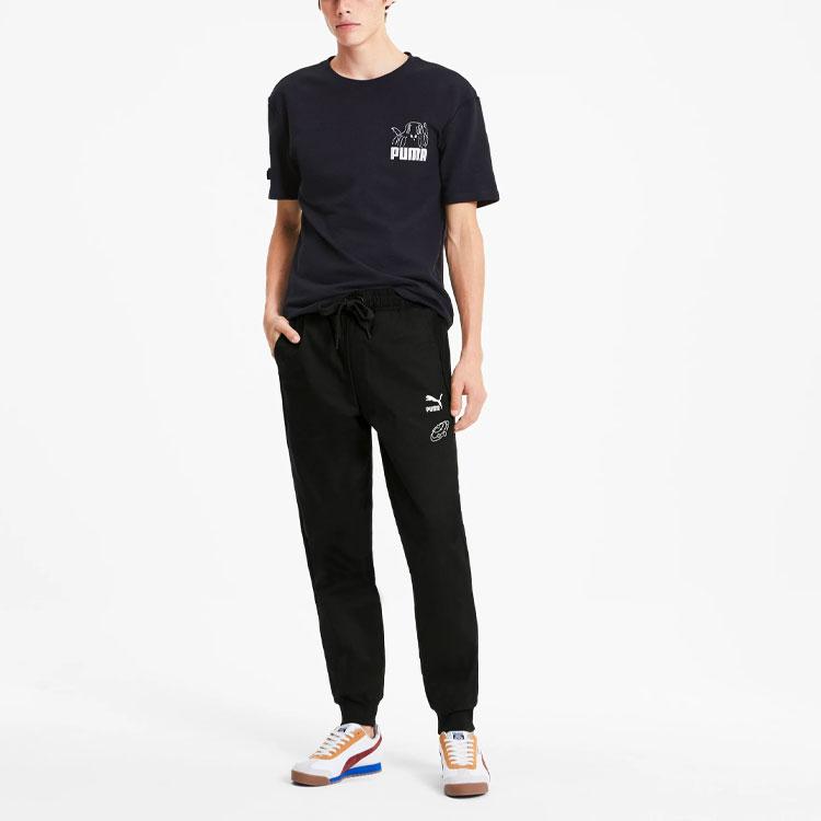 Puma Pantaloni casual țesuți X Tyakasha Bărbați Pantaloni negri 595560-01