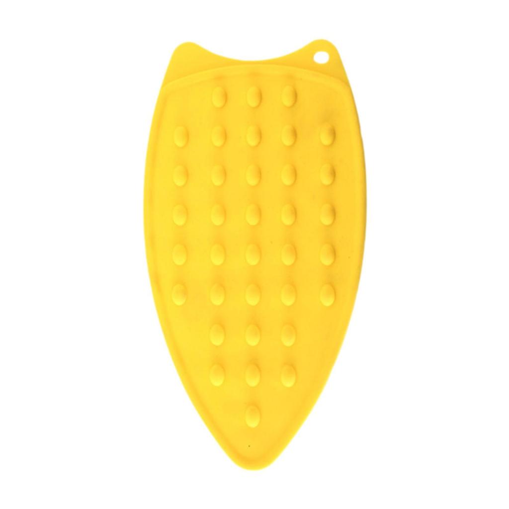 Silicone Rest Pad for Hot Iron Rest Household Anti Slip with Hole Protecting Your Table during Ironing Portable Ironing Stand